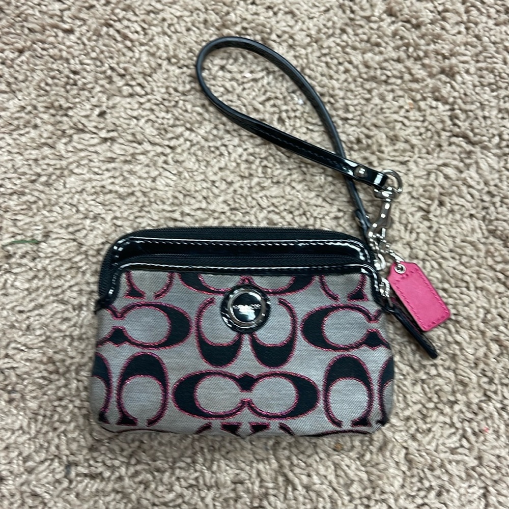 Coach mini wallet